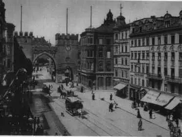 Карлсплац Штахус Мюнхен 1900е гг Франц Блей 1925 г - фото 40