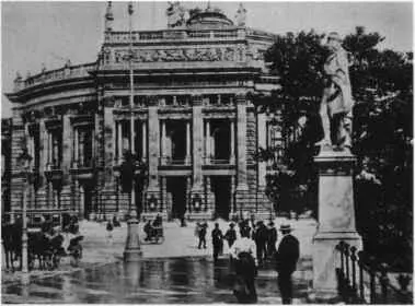 Немецкий театр на Шуманштрассе Берлин 1900е гг Улица в швейцарской - фото 50
