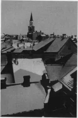 Митава Вид на церковь Троицы с высоты птичьего полета 1910е гг Митава - фото 2