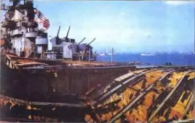 Рис 326 Авианосец Франклин возвращается на Западное побережье США Его - фото 108