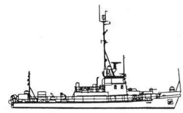 Рис 54 Тралыцикшнуроукладчик пр 12531 Корабльводитель - фото 65