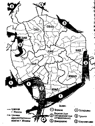 Районы появления лжеНЛО над Москвой На самом деле странные огни в небе - фото 24