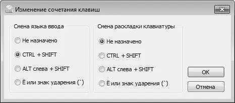 Рис 265Смена сочетания клавиш Требуемый способ устанавливается с помощью - фото 71