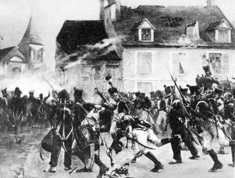 Бои на улицах Пантена предместья Парижа М Б БарклайдеТолли лубочное - фото 48