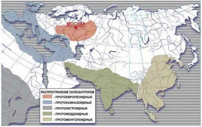 Всё европеоидное население в промежутке с 70000 по 10000 лет до н э было - фото 263