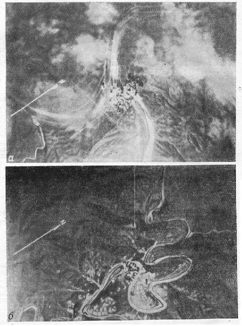 Рис 34 На этих фотоснимках показаны 2 железнодорожных моста разрушенных - фото 35