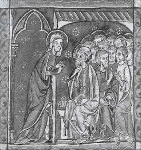 Рис 46 Apostolorum Apostola наголо XIV в Миниатюра из сборника - фото 37