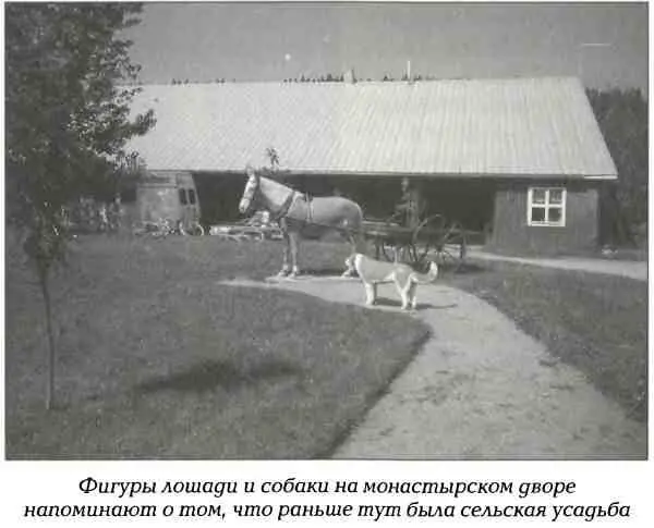 Каменная фигура медведя в натуральную величину на поляне между бывших - фото 85