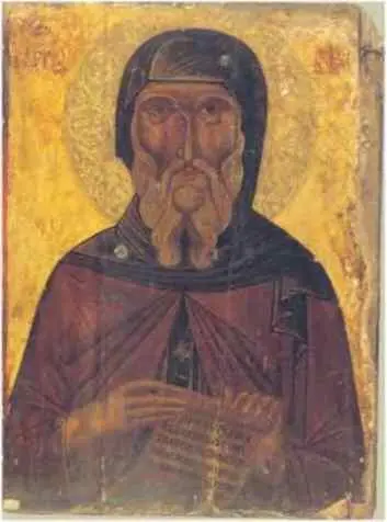 Преподобный Антоний Великий Икона Критская школа XVII в ГЭ Мы уже - фото 68