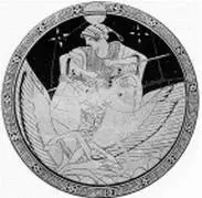 Селена выходит из моря роспись на сосуде Пробуждается и широкохолмая Гея - фото 3