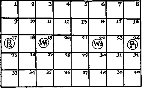 371 Охранник W 1 не может схватить узника P 2 а охранник W 2 узника P 1 В - фото 595