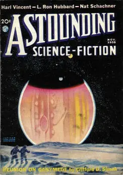 Обложка журнала Astounding ScienceFiction November 1938 - фото 1