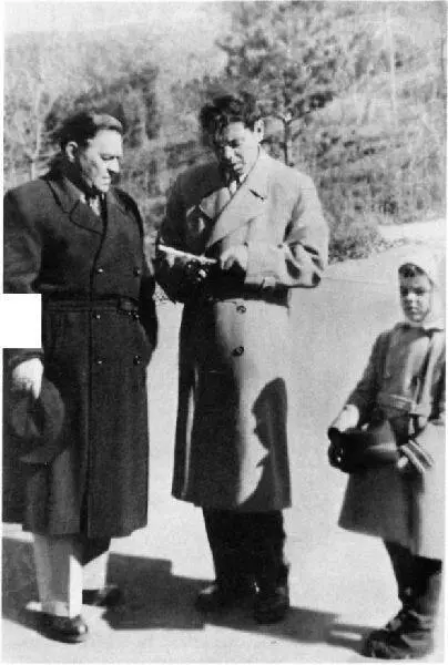 Л О Утесов А И Райкин Костя Райкин Кисловодск 1954г В Кишиневе 1961 - фото 33