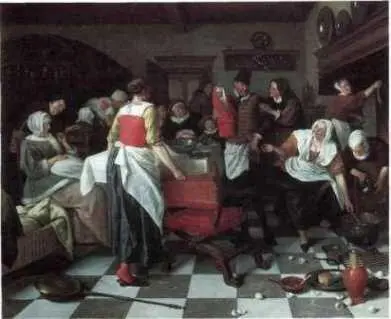 278 Ян Стен Крестины 1664 Холст масло 889 х 1086 см Лондон коллекция - фото 290