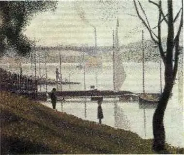 354 Жорж Сёра Мост в Курбевуа 18861887 Холст масло 464 х 553 см - фото 372