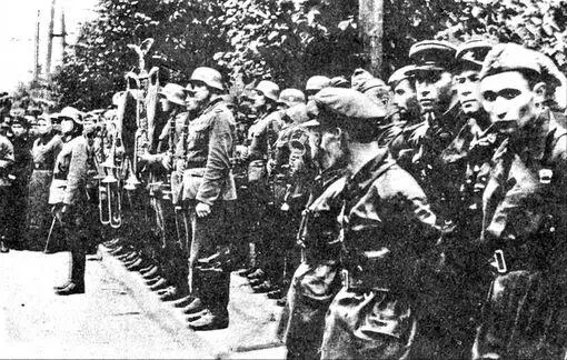Вывод германских частей из Бреста в сентябре 1939 г План Барбаросса - фото 26