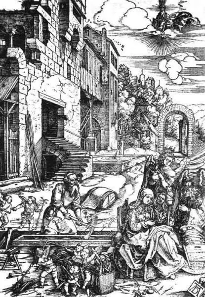 Альбрехт Дюрер Детство Христа Из серии Marienleben Характерный пример - фото 129