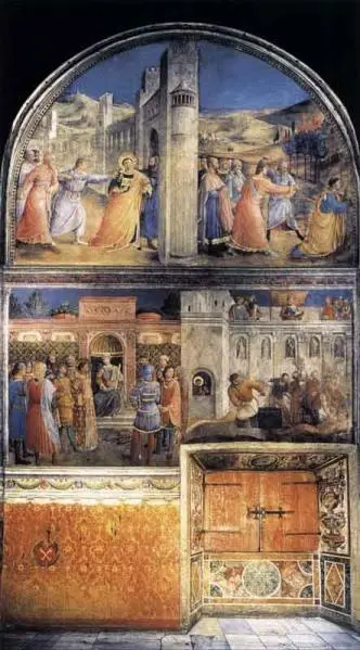 Фра Беато Анджелико Мучения святого Стефана Капелла папы Николая V в - фото 151