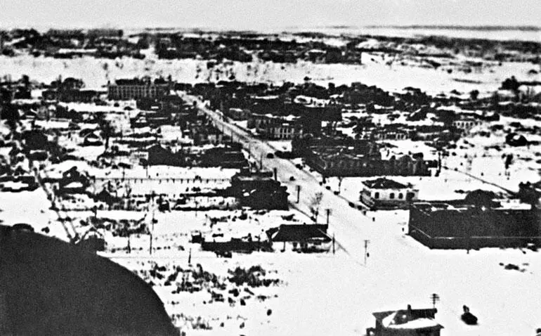 Ржев Март 1943 г Сообщение Совинформбюро от 4 марта 1943 г Разрушенный - фото 103