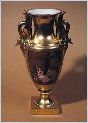 Ваза декоративная со сценой карточной игры Кодекс преферанса достаточно - фото 1406