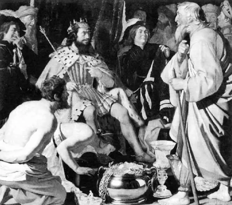 Солон и Крез Г Хонтхорст 1624 г Солон Античный бюст Пифия - фото 18
