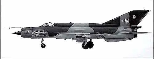 Фронтовой истребитель МиГ21 Fishbed по классификации НАТО 23 октября 1962 - фото 141