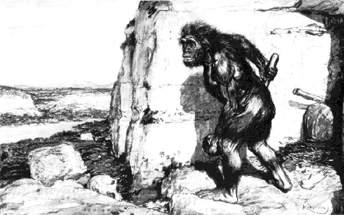 Рис 82 Так представлял себе неандертальца французский антрополог Марселин - фото 30