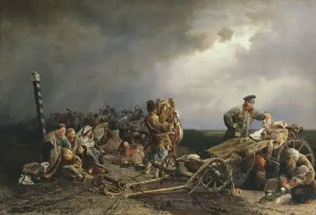 В И Якоби Привал арестантов 1861 ГТГ Как некоторые картины Перова так и - фото 132