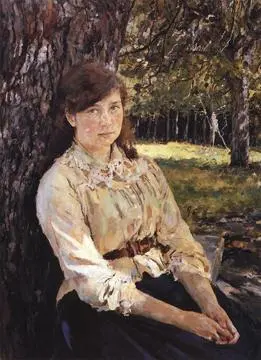 В А Серов Девушка освещенная солнцем 1888 ГТГ Нет ничего труднее как - фото 199