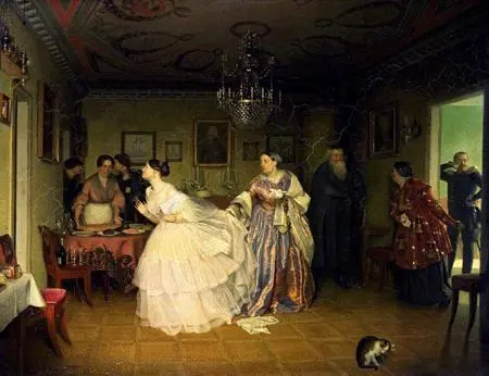 П А Федотов Сватовство майора 1848 ГТГ Можно предположить что со - фото 113