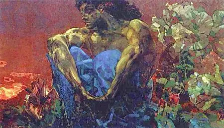 М А Врубель Демон сидящий 1890 ГТГ В сущности и его смущает grand art - фото 230