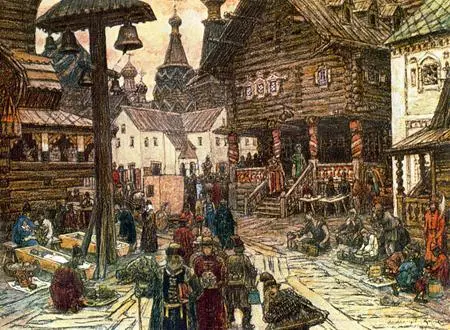 А М Васнецов На крестце в Китайгороде 1902 Государственный Исторический - фото 213