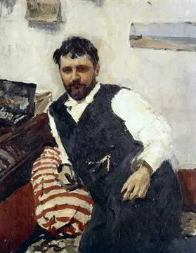 В А Серов Портрет художника К А Коровина 1891 ГТГ Недоразумение в - фото 203