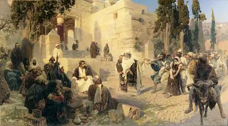 В Д Поленов Христос и грешница 1887 ГРМ Когда на выставке 1887 года - фото 101