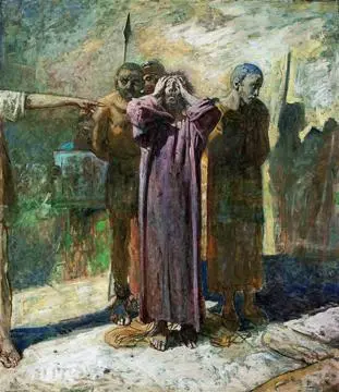 Н Н Ге Голгофа 1893 ГТГ Но и то главное чего добивался Ге в своих - фото 99