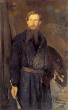 Н Д Кузнецов Портрет В М Васнецова 1891 ГТГ Когда еще в конце 70х - фото 102