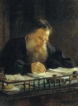 H Н Ге Портрет писателя Л Н Толстого 1884 ГТГ В противоположность - фото 141