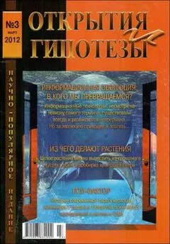 Разные  - Журнал «ОТКРЫТИЯ И ГИПОТЕЗЫ», 2012 №3