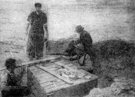Взятие костей монолитами Немного южнее ИрэнНора в ИрдинМанга мы раскопали - фото 49