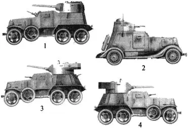 Бронеавтомобили находившиеся в войсках ОдВО на 2261941 г 1 БА10 2 - фото 10