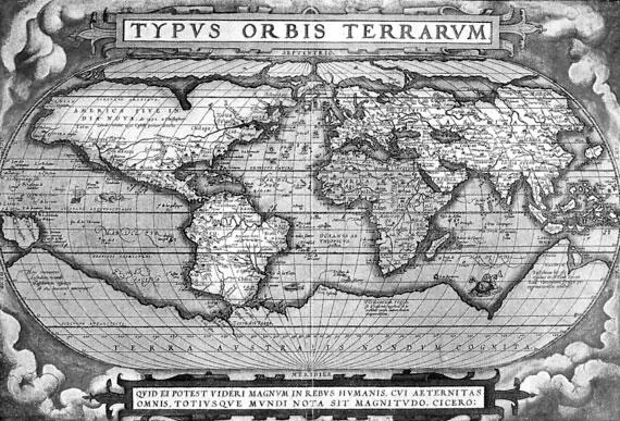 Карта Ортелиуса Штаб предприятия состоял из двух французских лоцманов умевших - фото 70