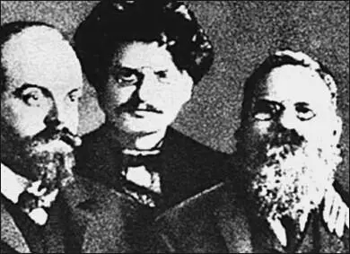 Александр ПарвусГельфанд Лев Троцкий и Леон Дейч в ссылке 1906 г Чуть ли - фото 86