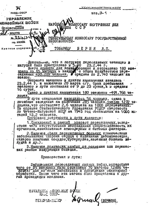 Копия рапорта генералмайора Бочкова Копия рапорта полковника Граяекого Сов - фото 15
