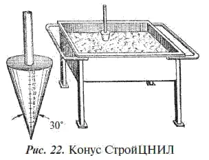 На теле конуса имеются деления Погружая конус в приготовленный раствор - фото 24