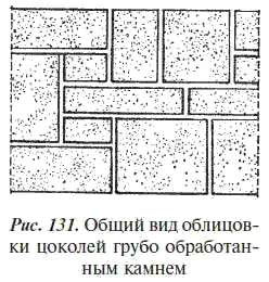 Прямоугольные каменные блоки применяются для облицовки стен рис 132 - фото 145