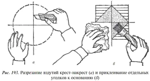 Другой способ инъекция жидкого клея с помощью медицинского шприца примерно в - фото 239