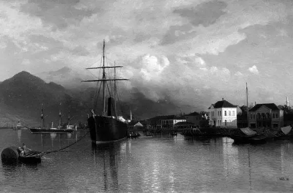 Батумский порт Лев Лагорио 1881 г Оренбургский областной музей - фото 72