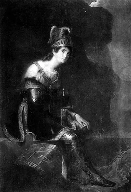 Зинаида Волконская в костюме Танкреда ФА Бруни 1820 г При столь долгом - фото 35