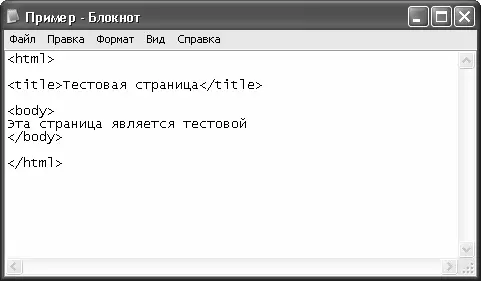 Рис 24 Добавление в код страницы заголовка и основного текста Теперь - фото 19