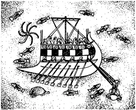Финикийский корабль VIIIVI вв до н э Начнем наш рассказ с финикийцев - фото 2